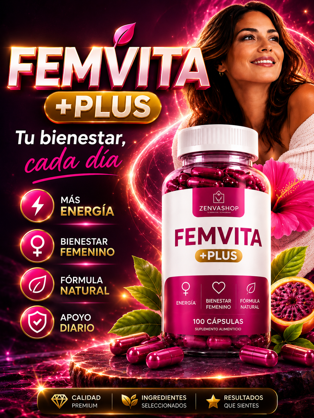 FEMVITA PLUS | Bienestar y Vitalidad Para tu Dia A Dia 🌸