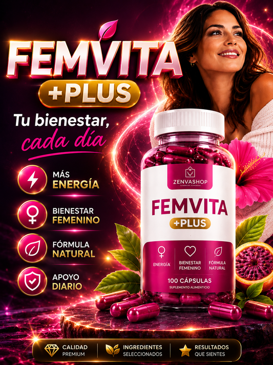 FEMVITA PLUS | Bienestar y Vitalidad Para tu Dia A Dia 🌸