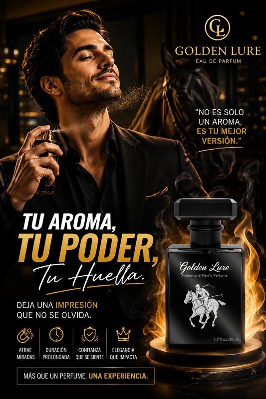 ❤️ GOLDEN LURE™ – Cuando Un Aroma Despierta Miradas